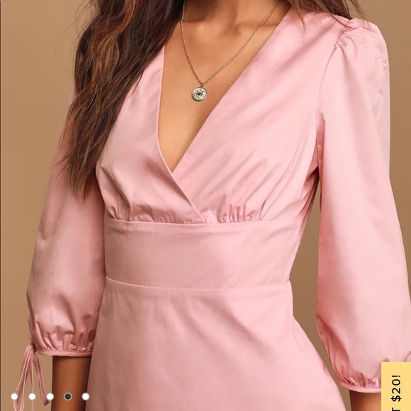 Lulus Dream About Me Light Pink Backless Mini Dress - Picture 2 of 5